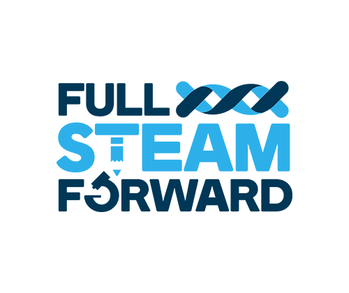 Full STEAM Forward logo