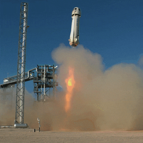 New Shepard launches to space